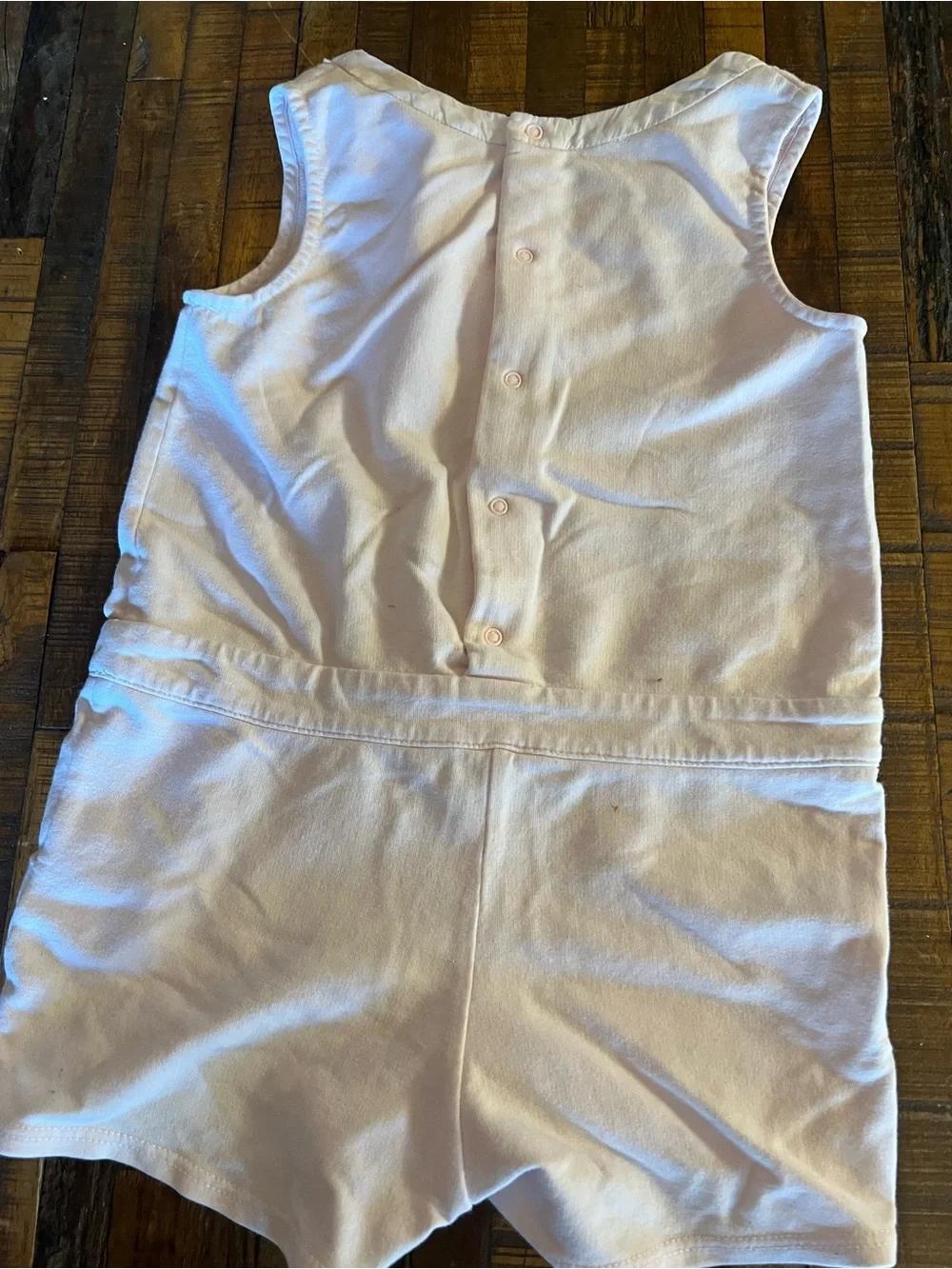 Chloe Pink Sleeveless One-Piece Romper